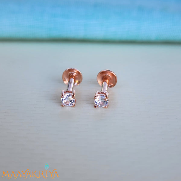 Cylindrical Earrings size 4