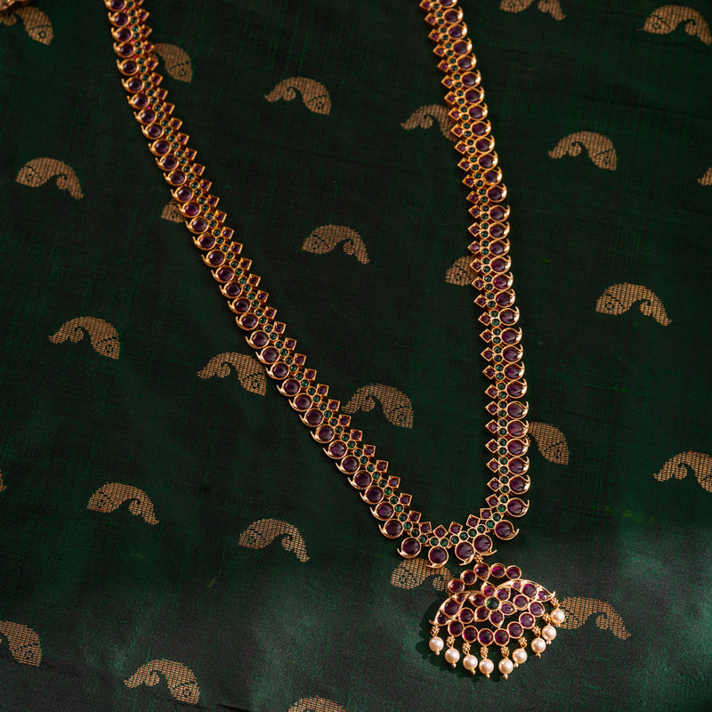 Mango Mala Single Stone Long