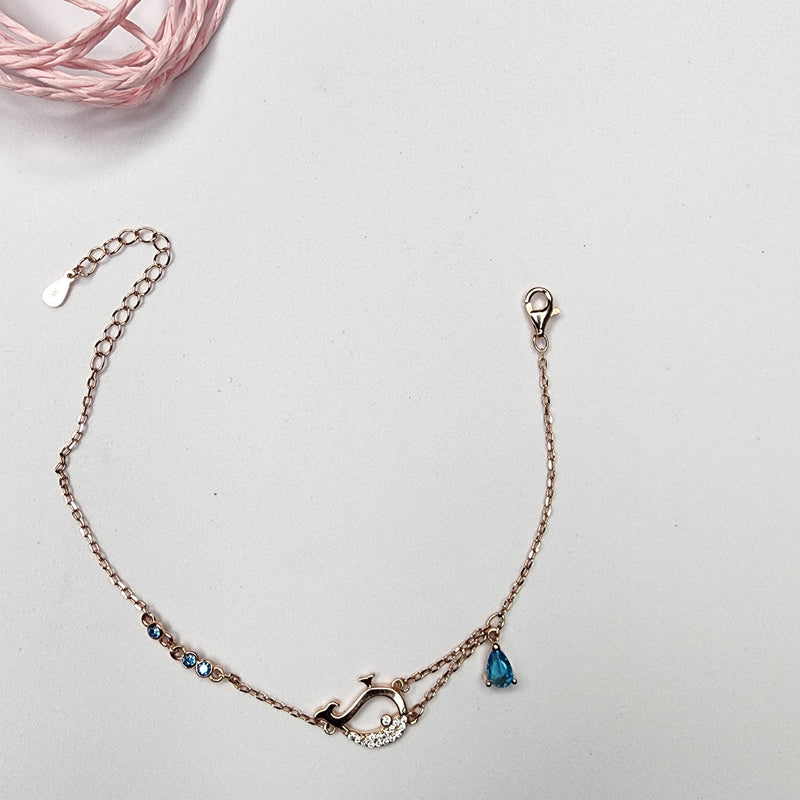 Orca Rosegold Bracelet