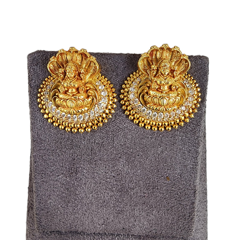 Sitting Lakshmi Nagara Pendant Set