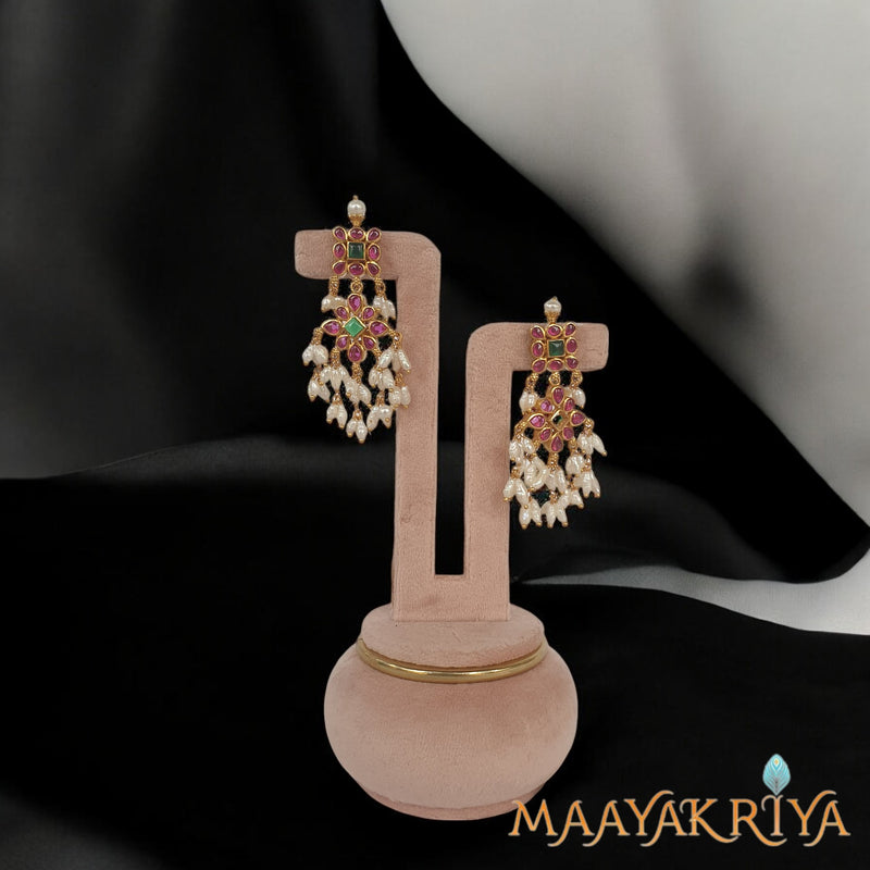 Ambapushpa Guttapusalu Necklace Set