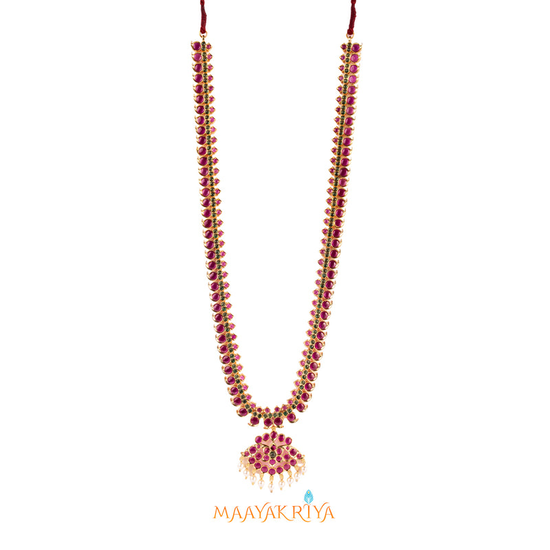 Mango Mala Single Stone Long
