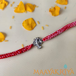 Raksha Sutra Silver Rakhi