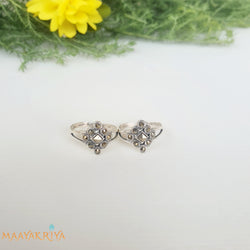Diamond Marcasite Toerings