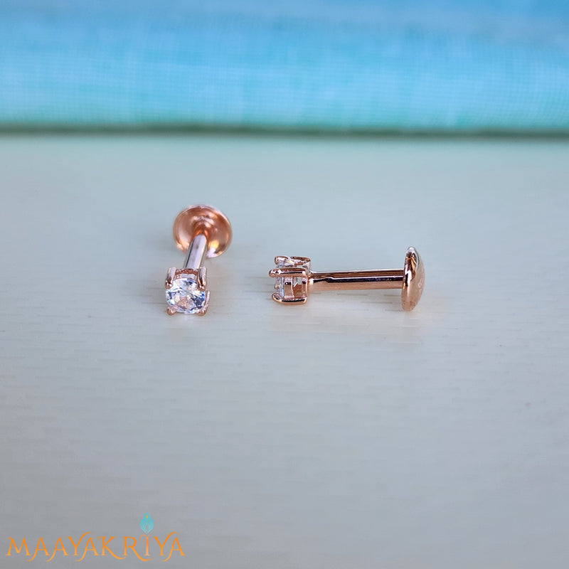 Cylinderical Earrings size 4