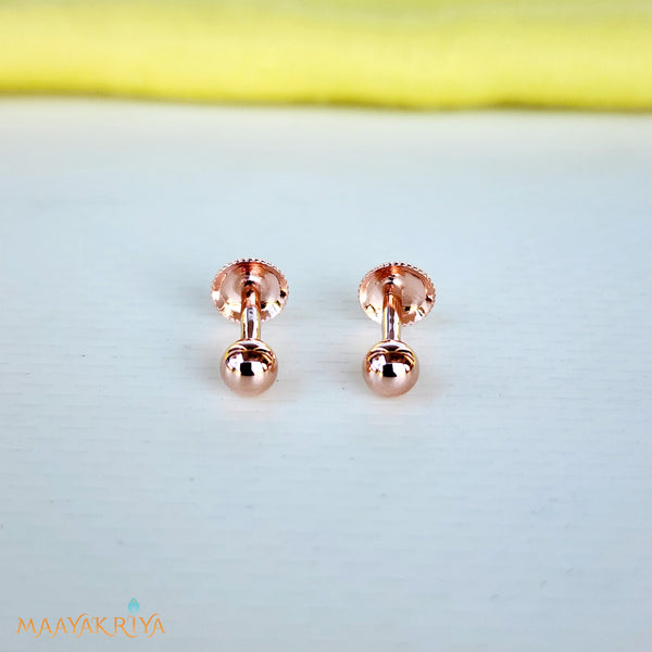 Mosaic Rosegold Earrings