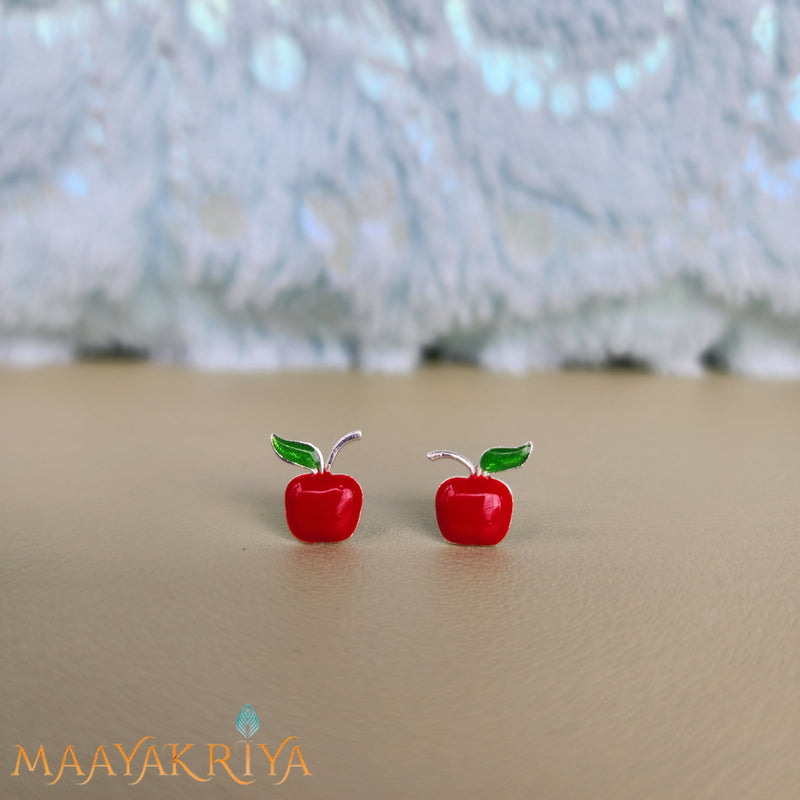 Apple Silver Studs