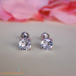 Cylindrical earrings size 2
