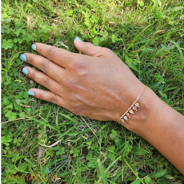 Cordate Rosegold Bracelet
