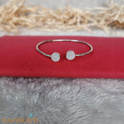 Silver Sunburst Bracelet