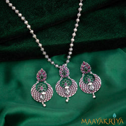 Jivatha 3D Pendant Set