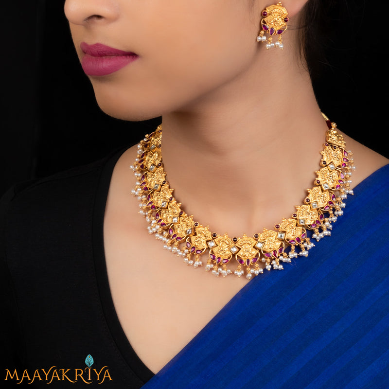 NagarKrishna Necklace Set