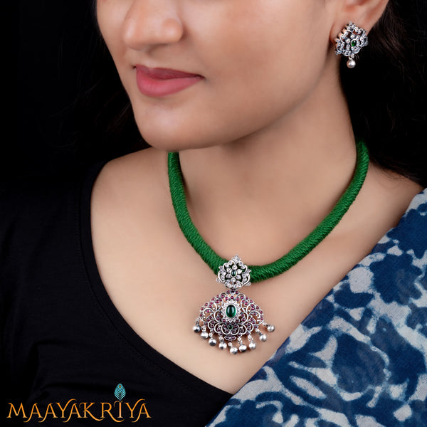 Ramya Padakam Pendant Set