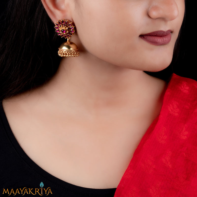 Gandhpushpam Jhumka