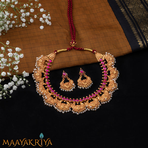 Simha Mukha Necklace Set