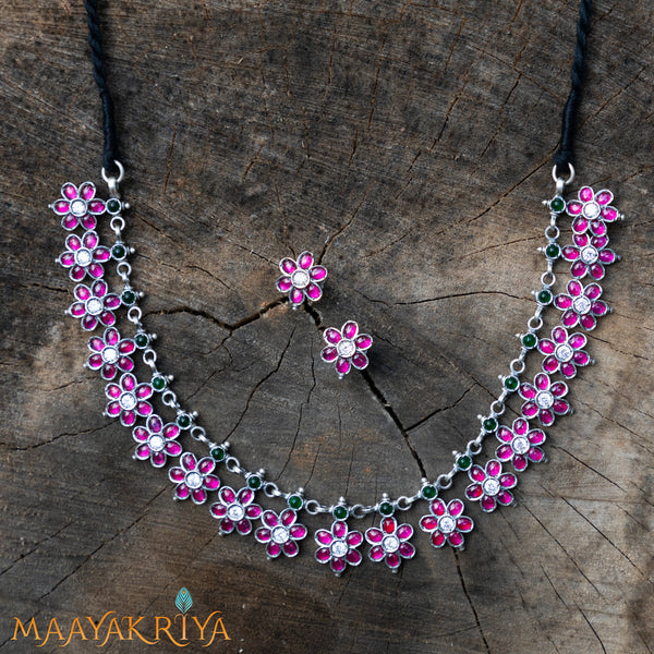 Parijata Necklace Set