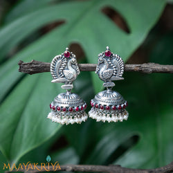 Peacock Jhumka