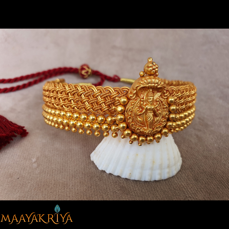 Diptha Choker Necklace Vanki Armlet Set Maayakriya