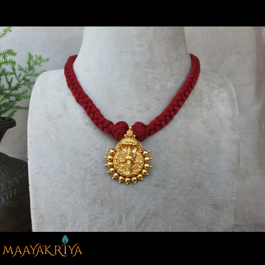 Lakshmi Nagara Small Pendant Set - Main Image