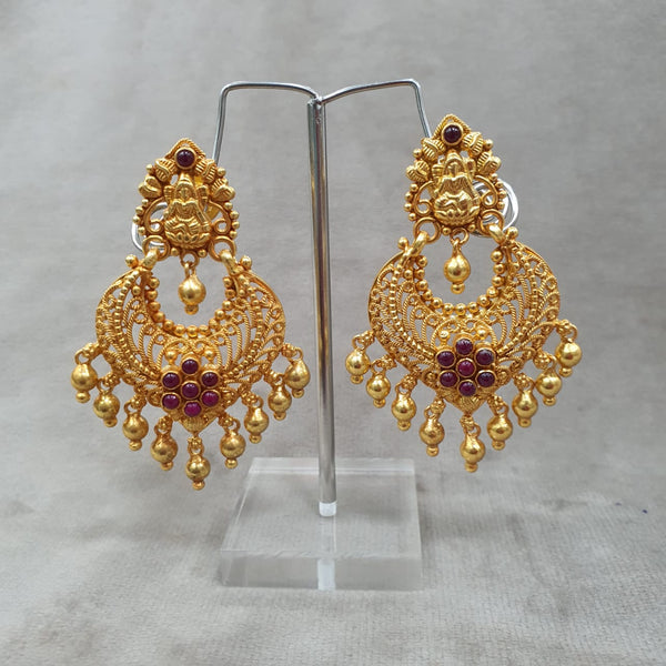 Pundarika Chandbali Earrings
